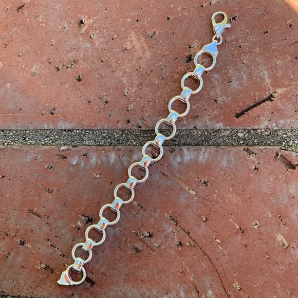 Silver Loop Bracelet - Picture 2 of 7